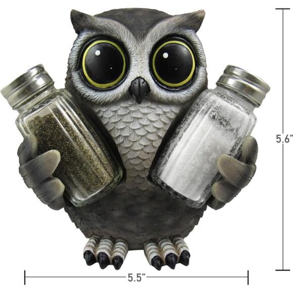 Animal Holder with Salt And Pepper Shaker Set (3 Piece) | Kitchen Décor - Picture 6 of 8